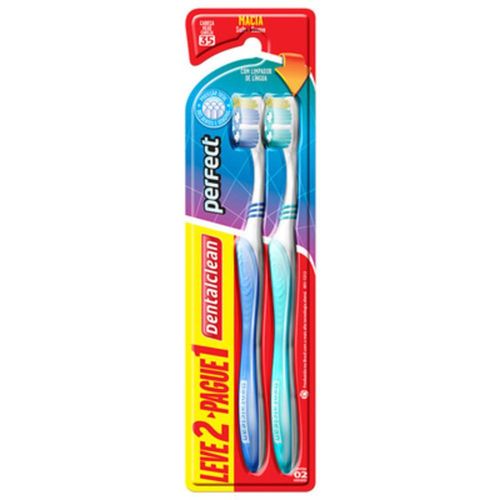 Escova Dental Dental clean Perfect Macia Pague 1 e Leve 2 Unidades