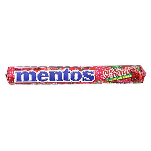 Balas Mentos Stick Sabor Frutas Vermelhas 38g