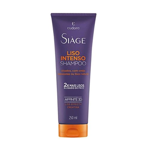Shampoo Eudora Siagè Liso Intenso 250ml
