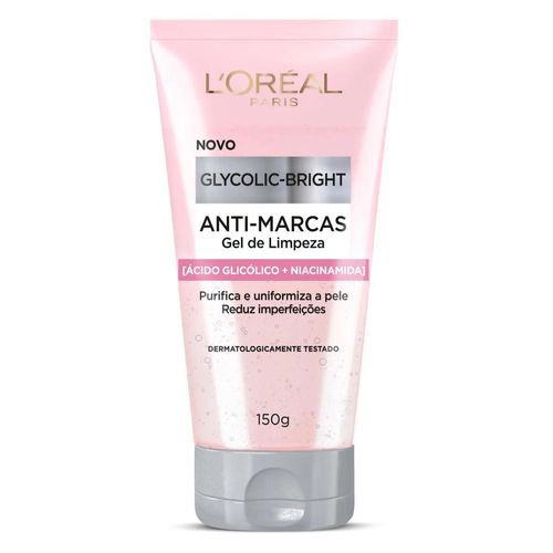 Gel de Limpeza Facial Anti-Marcas L'Oréal Paris Glycolic Bright 150g
