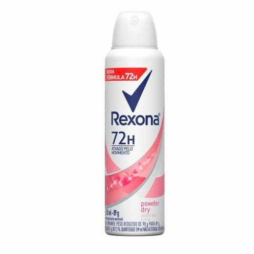 Desodorante Rexona Aerosol Antitranspirante Feminino Powder Dry 150ml