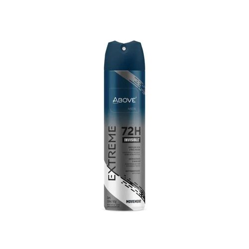 Desodorante Antitrasnpirante Aerosol Above Men Extreme Invisible Movement 72H 150ml