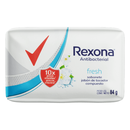 Sabonete Antibacterial Fresh Rexona 84g