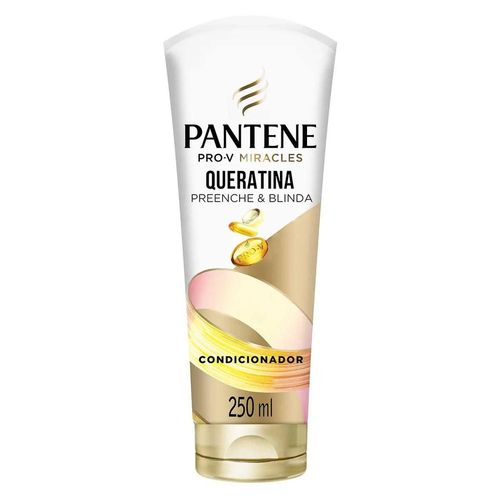 Condicionador Pantene Pro-V Queratina Preenche E Blinda 250ml