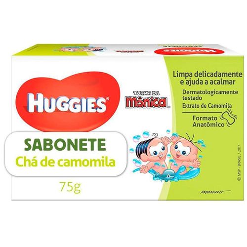 Sabonete em Barra Huggies Chá de Camomila 75g