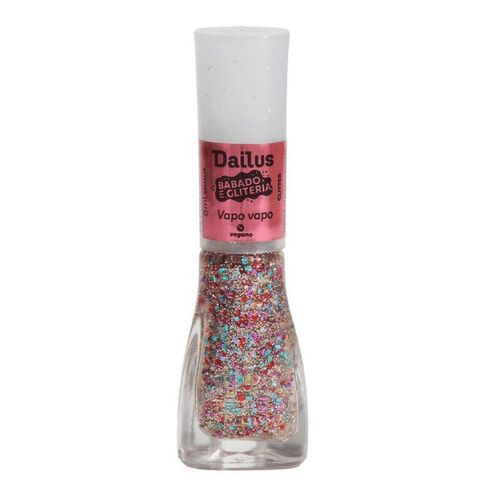 Dailus Esmalte Líquido Cremoso Babado e Gliteria Vapo Vapo com 1 Unidade