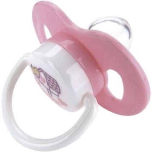 Chupeta Kuka Decorada Plus Rosa Tamanho 1 Recém Nascido com 1 Unidade