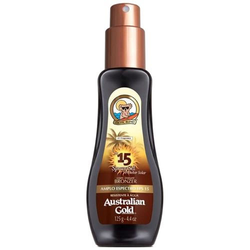 Protetor Solar Bronzer FPS 15 Australian Gold 125g