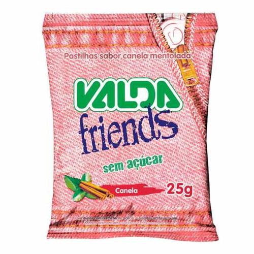 Pastilha Valda Friends Canela 25g