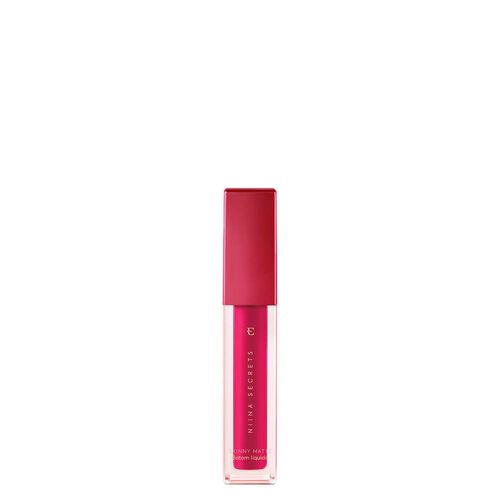 Batom Líquido Eudora Niina Secrets Skinny Pink Peônia 5ml