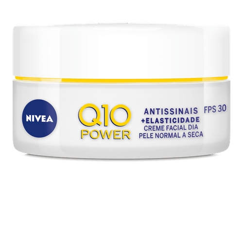 Creme Facial Antissinais Dia Nivea Q10 Plus Pele Normal a Seca FPS30 50ml