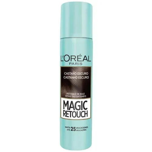 Retoque de Raiz L'Oréal Magic Retouch Castanho Escuro Spray 75ml