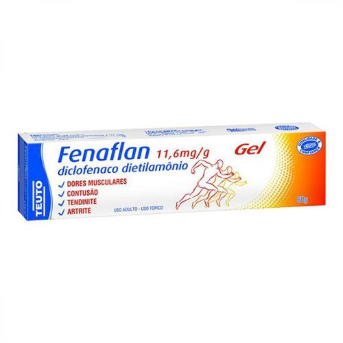 Fenaflan 11,6mg/g Gel de Uso Dermatológico Bisnaga 60g