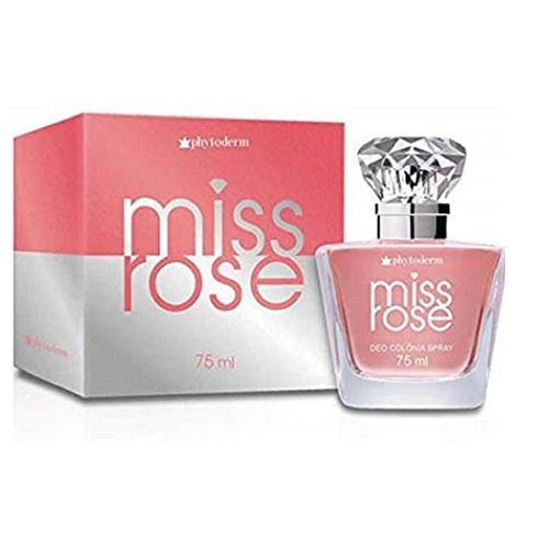Desodorante Phytoderm Spray Colônia Miss Rose 75ml