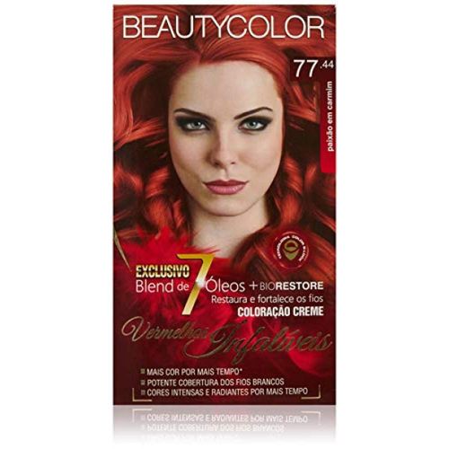 Tintura Beautycolor N° 77.44 Paixão em Carmim com 1 Unidade