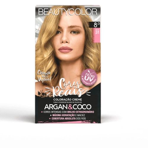 Tintura Creme Beauty Color Nº 8.0 Louro Claro com 1 Unidade