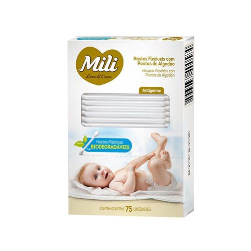 Hastes Flexíveis Mili com 75 Unidades