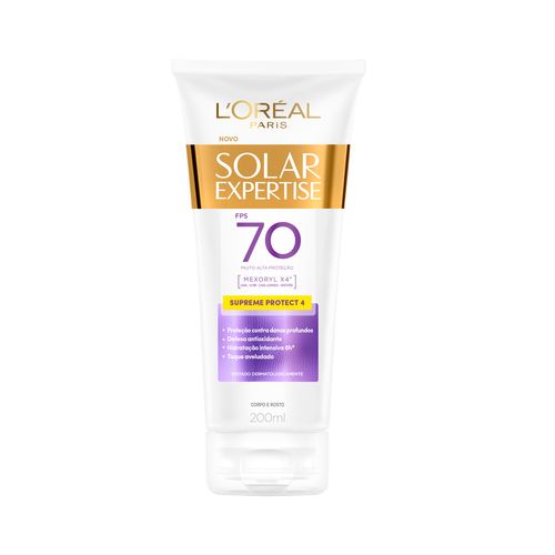Protetor Solar L'Oréal Expertise Supreme Protect 4 FPS70 200ml