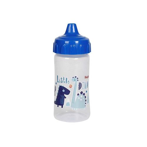 Copo de Treinamento com Bico Redutor BabyGo Azul 240ml