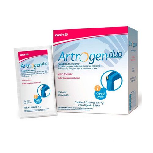 Suplemento Alimentar Artrogen Duo com 30 Sachês com 11g