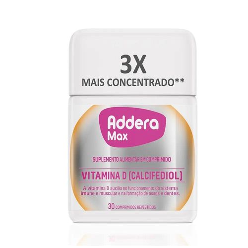 Addera Max com 30 Comprimidos Revestidos