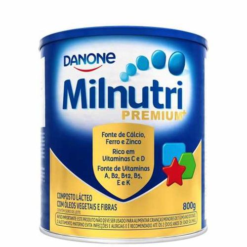 Suplemento Alimentar Infantil Milnutri Premium com 800g