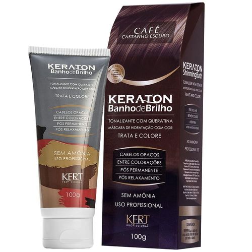 Tonalizante Keraton sem Amônia Banho de Brilho 100g