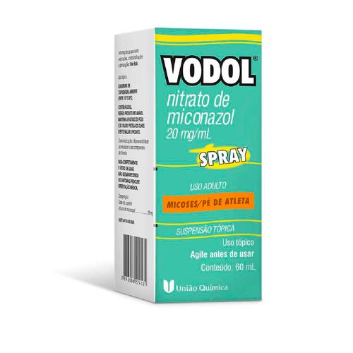 Vodol 20mg/ml Suspensão de Uso Dermatológico Frasco Spray 60ml