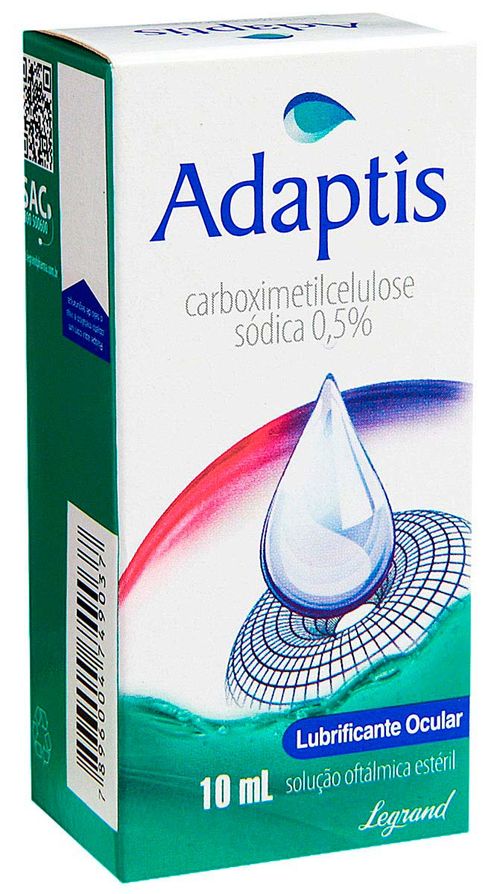 Adaptis 0,5% Solução Oftálmica Estéril 10ml