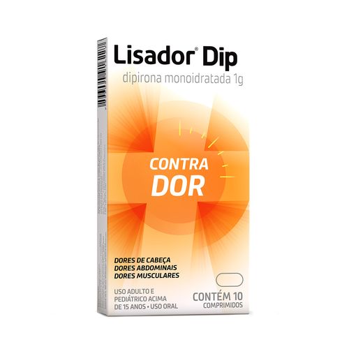 Lisador Dip 1g com 10 Comprimidos