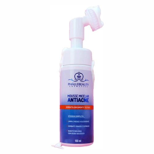 Mousse Micelar Antiacne Phállebeauty 150ml