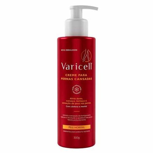 Creme para Pernas Cansadas Varicell 300g