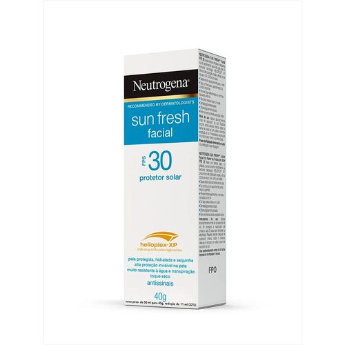 Protetor Solar Facial Sun Fresh FPS 30 Neutrogena 40g