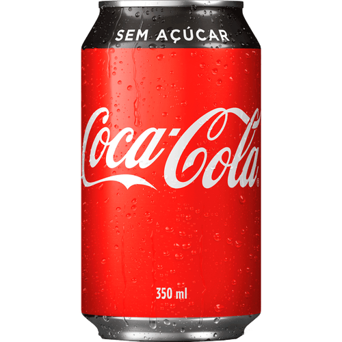 Refrigerante Coca-Cola Zero Açúcar Lata 350ml