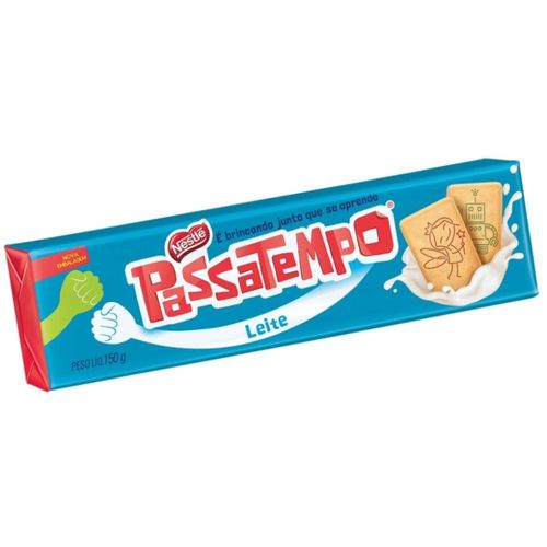 Biscoitos ao Leite Passatempo sem Recheio 150g