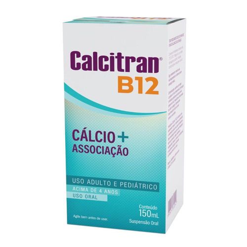 Calcitran B12 Suspensão de Uso Oral 150ml