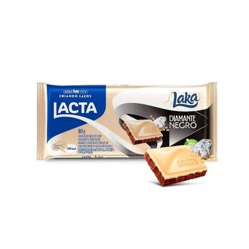 Chocolate Laka com Diamante Negro Lacta 80g