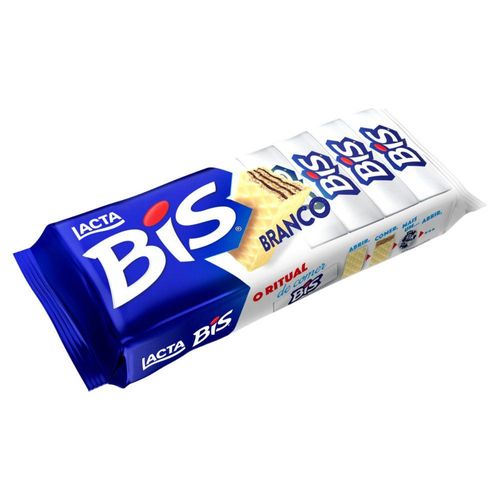 Chocolate Lacta Bis Branco Laka 100,8g