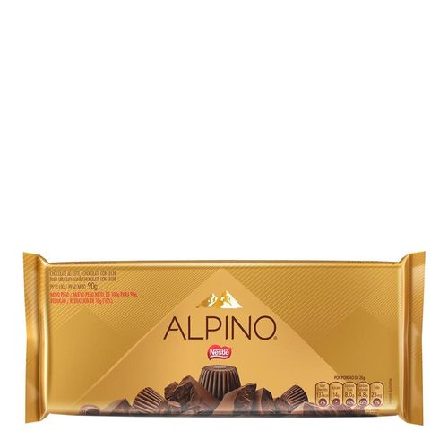 Chocolate Nestlé Alpino ao Leite 85g