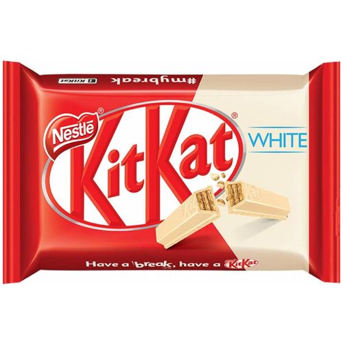 Wafers com Chocolate Nestlé KitKat Branco 41.5g