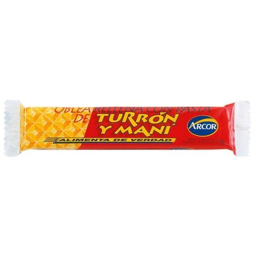 Torrone Turron Arcor Y Mani 25g