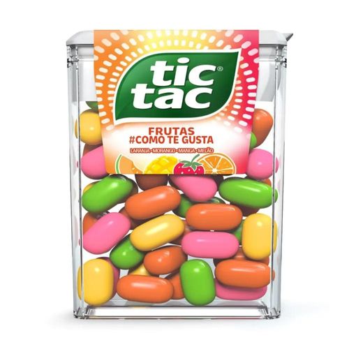 Pastilha Tic Tac Sabor Frutas 14.5g