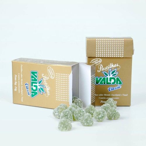 Pastilhas Mentol, Eucaliptol e Timol Valda Classic 24g