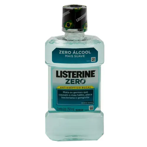 Enxaguante Bucal Antisséptico Listerine Cool Mint Zero 250ml