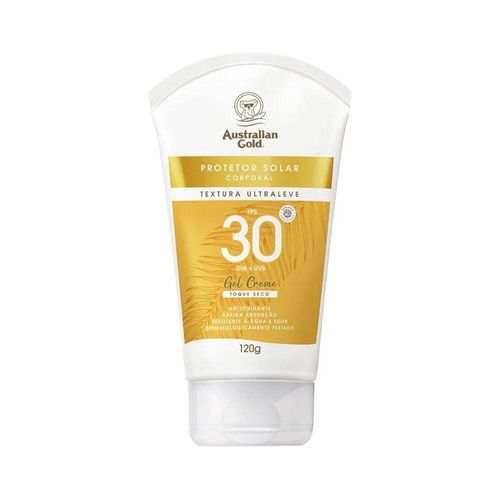 Protetor Solar Corporal Australian Gold Toque Seco FPS 30 Gel Creme 120g