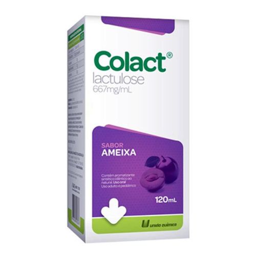 Colact 667mg/ml Xarope Sabor Ameixa Frasco 120ml