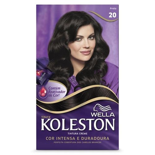 Tintura Koleston 2.0 Preto Wella com 1 Unidade