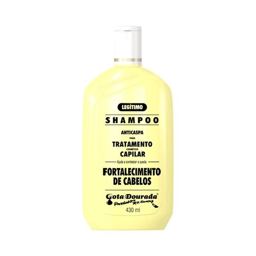 Shampoo Anticaspa Gota Dourada Fortalecimento 430ml
