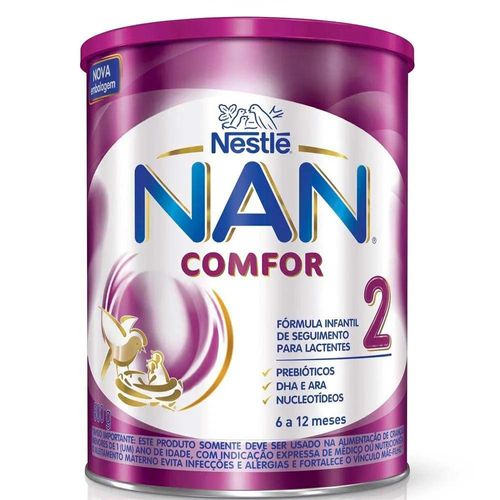 Fórmula Infantil Nan Comfor Fase 2 800g