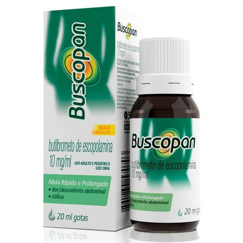 Buscopan 10mg/ml Solução de Uso Oral Frasco 20ml
